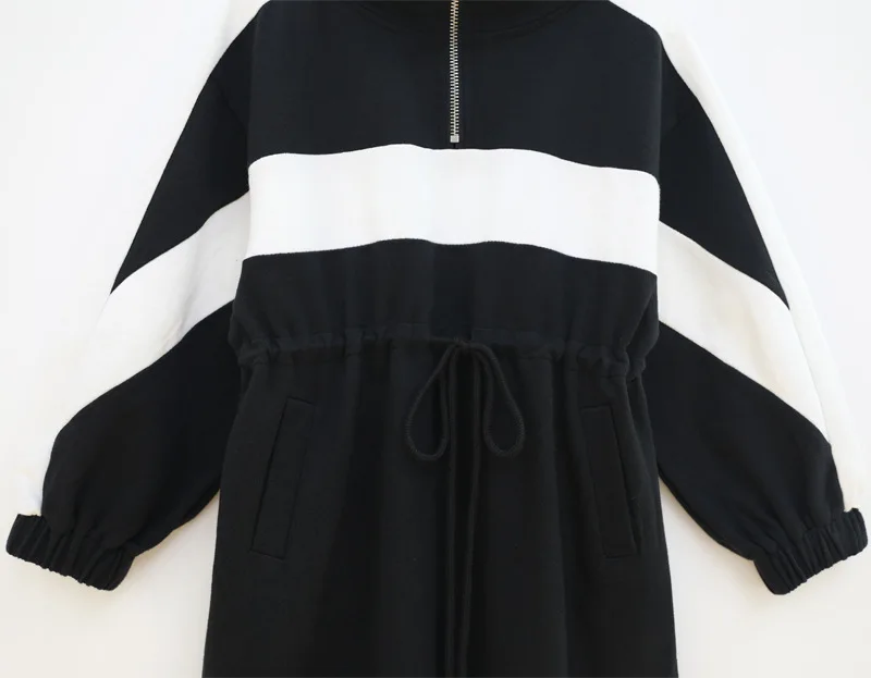 Vestido/весенне-осеннее платье для девочек-подростков повседневное Хлопковое платье в полоску с длинными рукавами для девочек-подростков От 3 до 16 лет CL044