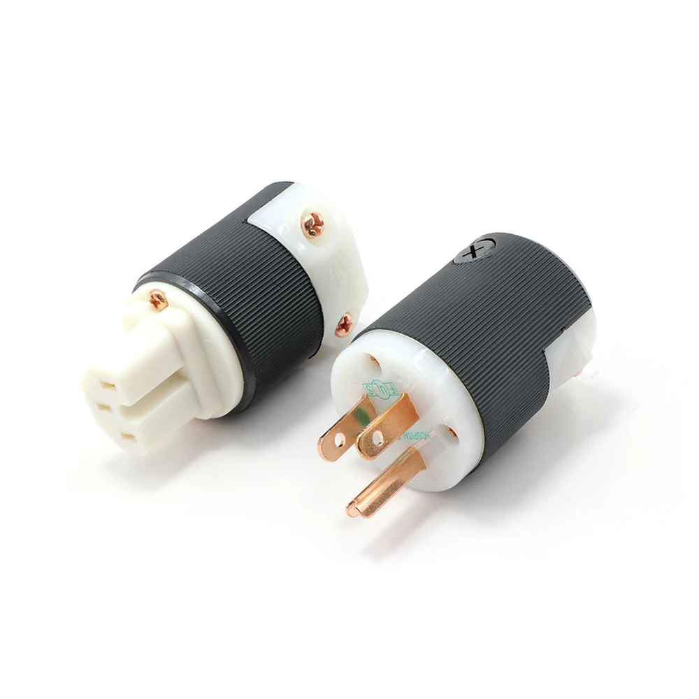 moonsaudio одна пара Hifi аудио Медь США вилка усилителя мощности звуковых частот+ IEC разъем питания