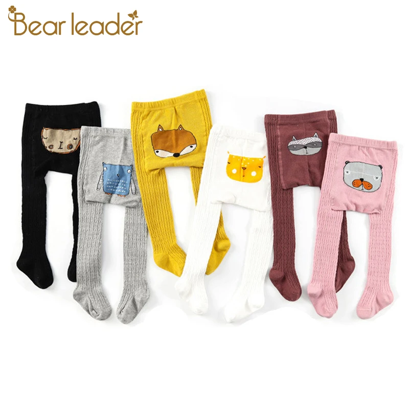 Bear Leader/колготки для девочек Прекрасный ребенок младенец Весенние колготки с