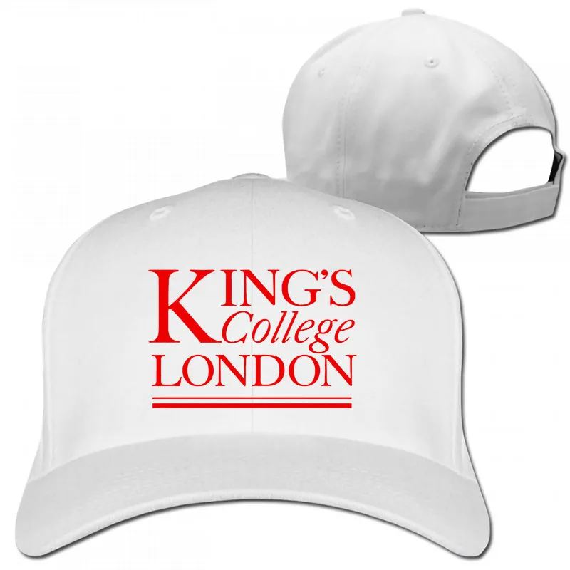 Kings college London бейсбольная кепка для мужчин и женщин, Кепка-Дальнобойщик, модная Регулируемая Кепка - Цвет: 1-White