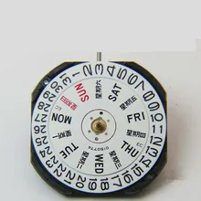 Аксессуары для часов, новый оригинальный японский механизм VX43E VX43, Трехконтактный двойной календарь, окно, кварцевый механизм без батарей Аксессуары для часов, новый оригинальный японский механизм VX43E VX43, Трехконтактный двойной календарь, окно, кварцевый механизм без батарей