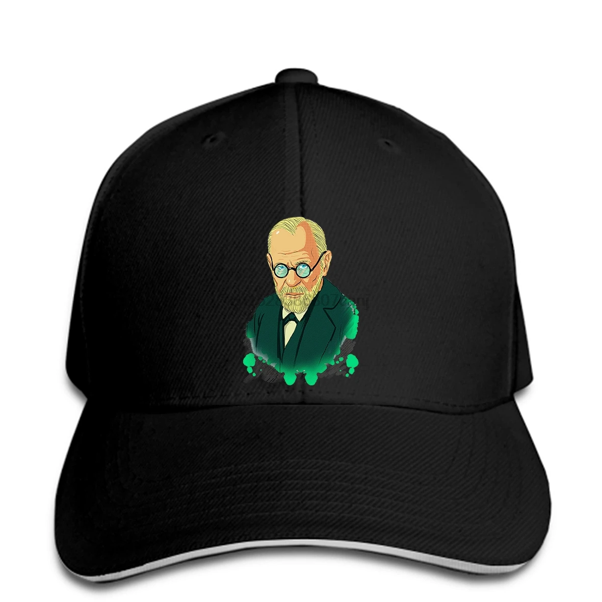 Бейсболка zigmund Freud с принтом