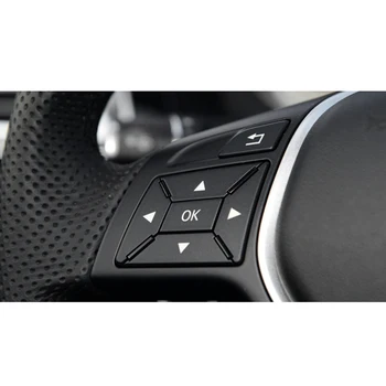 

Control Steering Wheel Enu Switch Button Accessories Interior For Benz 2 pcs
