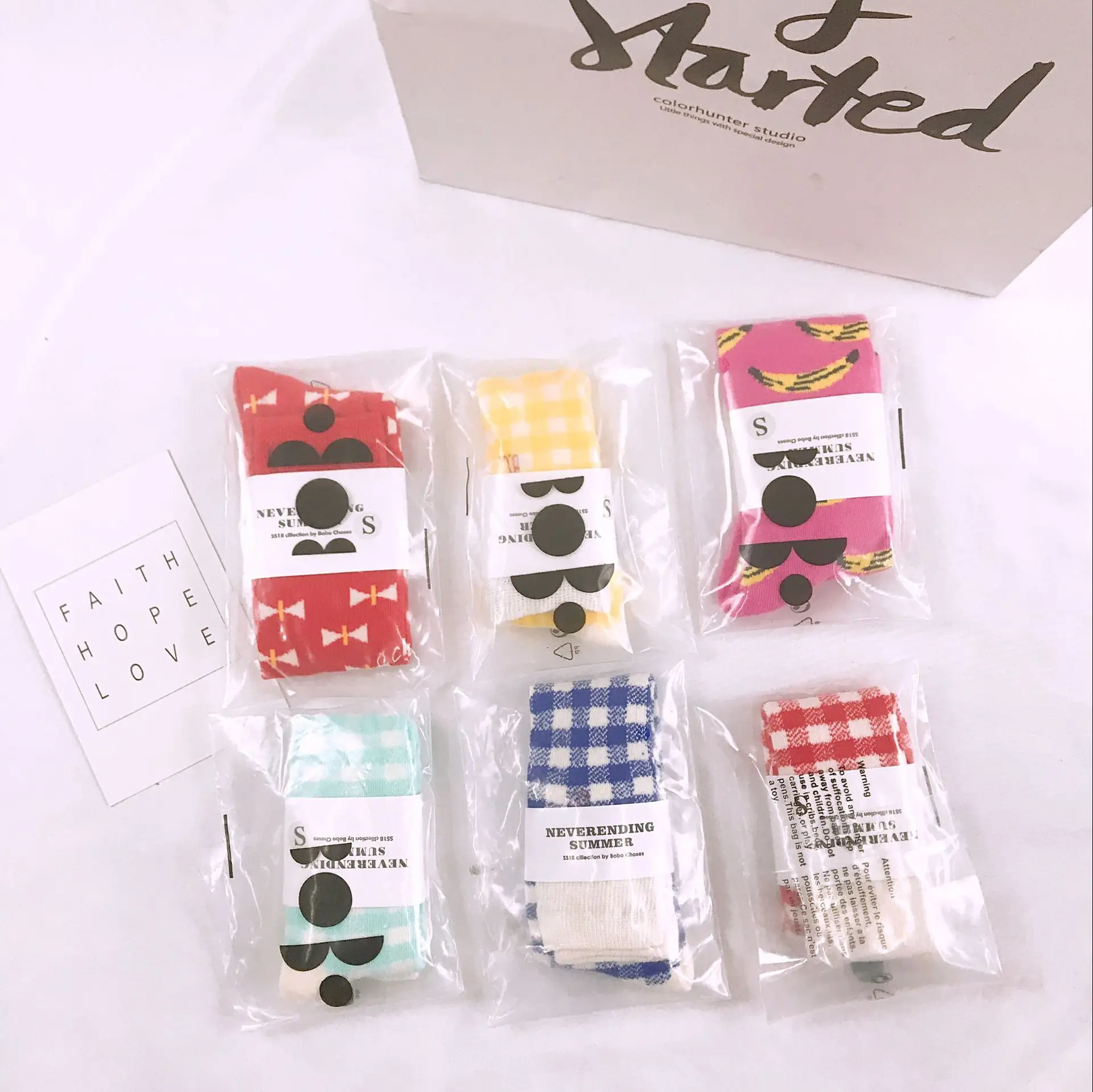 

INS Hot Selling Children's Socks Children Tube Socks Combing mian xue wa Students' Socks Transparent Rain Boots Supporting Socks
