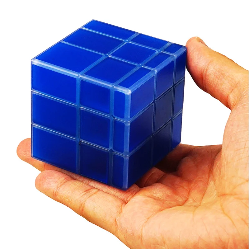 QIYI новые светящиеся зеркальный куб 3x3 Скорость для магический блок Игра Головоломка Куб Neo Cubo Magico антистресс для детские образовательные игрушки
