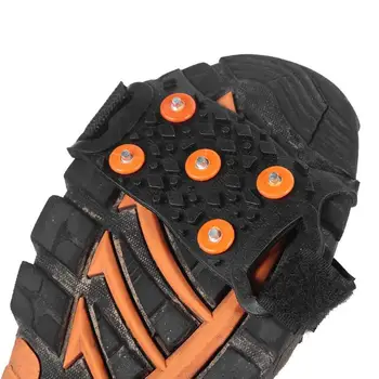 

5 Nails Ice Floes Gripper For Shoes Snow Crampons Anti-slip Ice Gripper Hiking Cleats Spikes Traction Ice Stud Shoes Grip