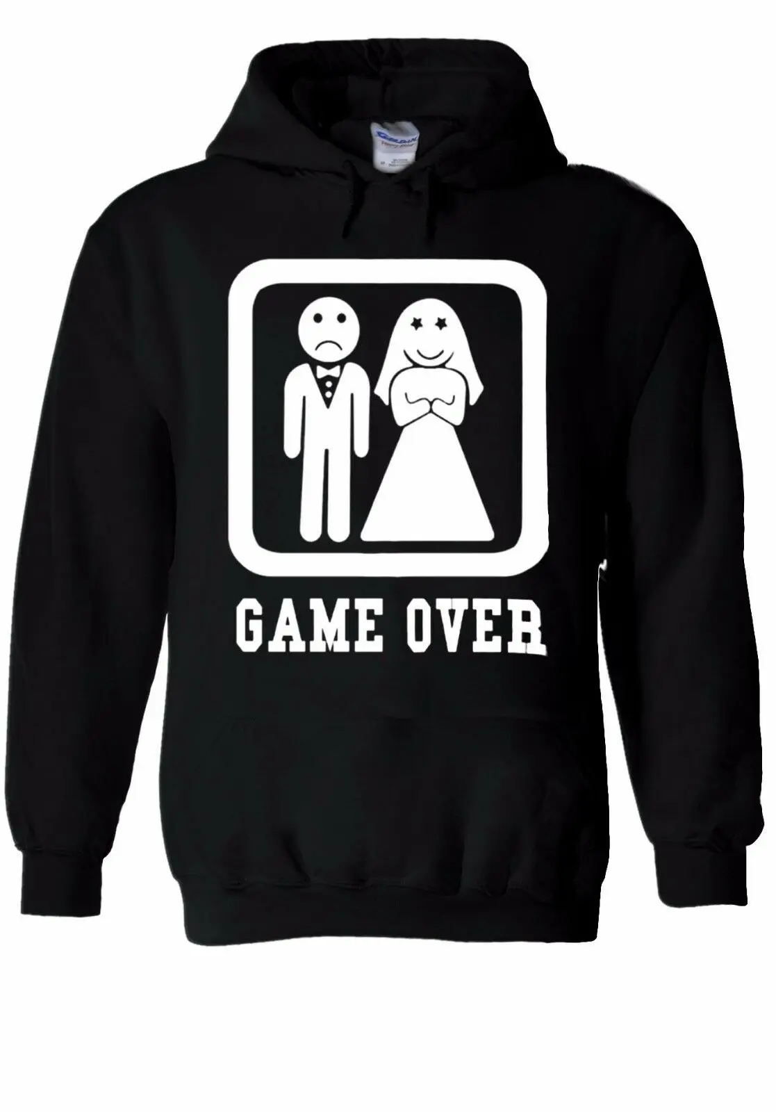 Игры Over брак женился свитер с капюшоном Детский комбинезон унисекс для мужчин и