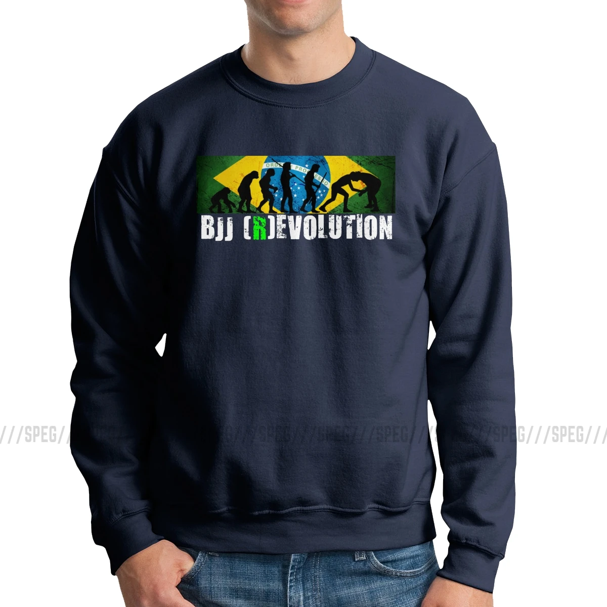 Мужские бразильские толстовки для джиу джитсу BJJ Evolution Chart, хипстерские пуловеры, хлопковое худи с принтом, одежда