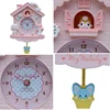 Cartoon 12 Inch Melody Twin Stars Nixie Silent Swing Wall Hanging Quartz Clocks for Girls Children Room Decoration Accessories 3