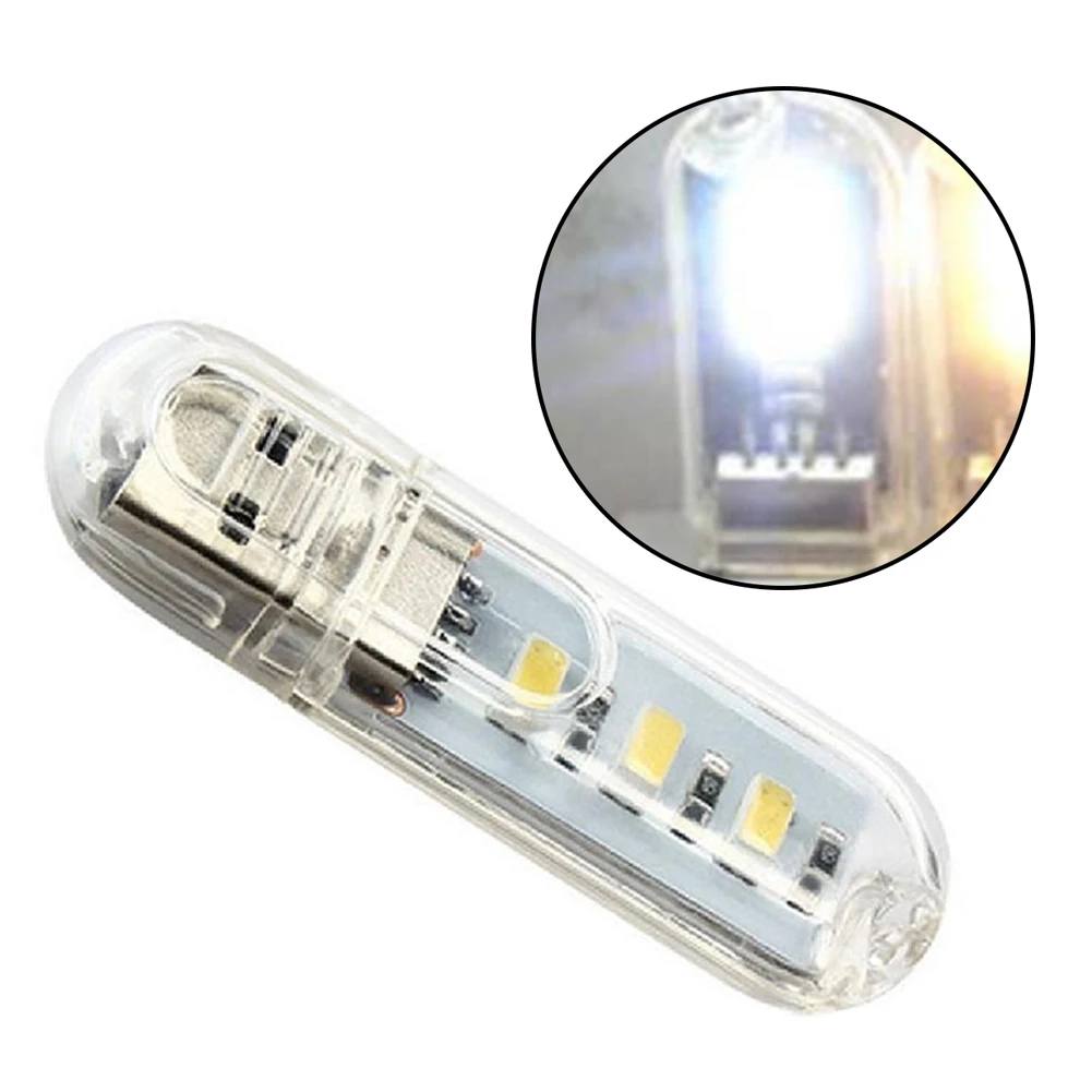 Led light USB LED Book Light 3LEDs 5V Power Input