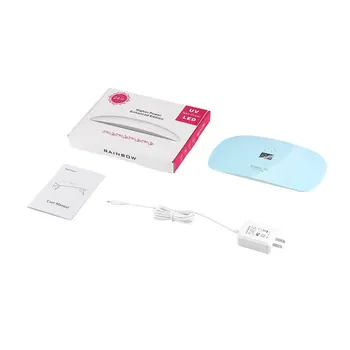 

Foldable 24W LCD Display UV LED Nail Lamp Nail Gel Polish Dryer LED UV Gel Curing Machine 30s/60s Timer Setting Art Tool