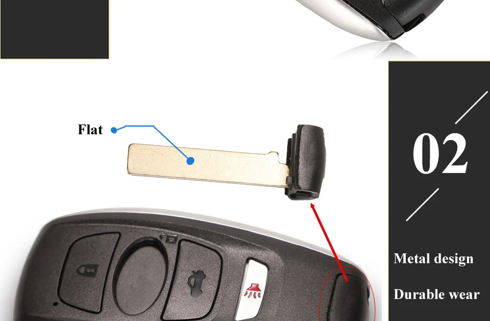 Jingyuqin 3+ 1/4 кнопки дистанционного ключа автомобиля в виде ракушки чехол для ключей для Subaru BRZ WRX ИППП Outback XV Crosstrek Замена