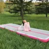 Air Track Tumbling Mat For Gymnastics Inflatable Airtrack Floor Mats With Electric Air Pump For Home Use Cheerleading Training 3