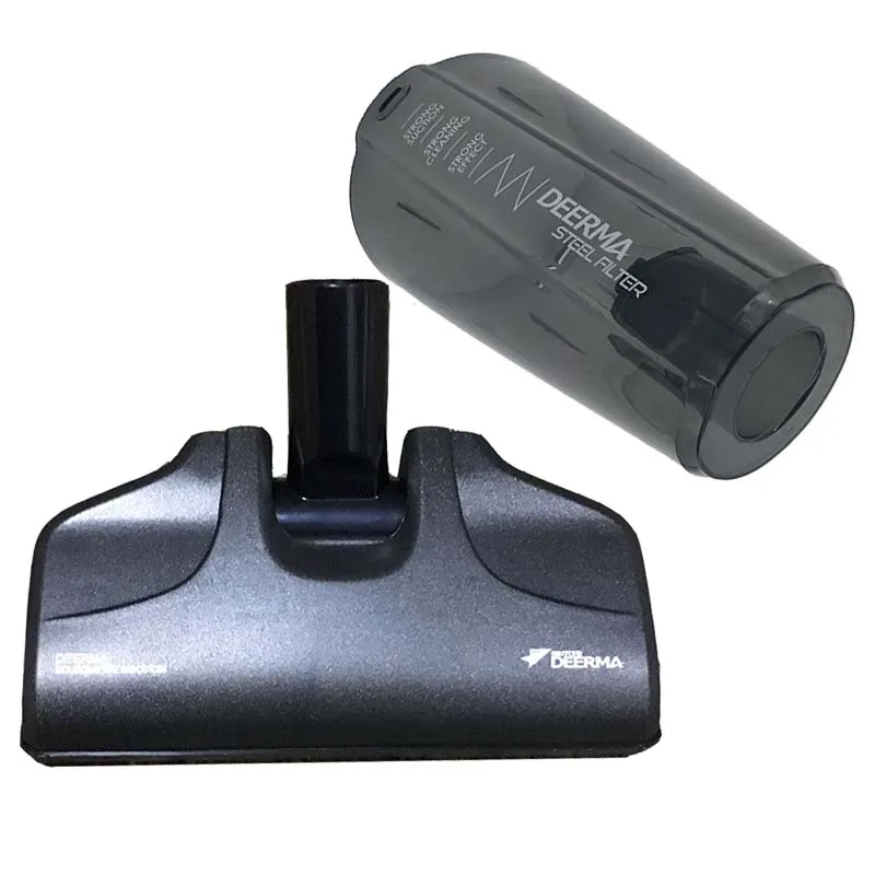 Caixa de pó ou Chão Escova Cabeça Terno para Deerma Dx115c Handheld Aspirador Peças Reposição Dustbin Escova Substituição