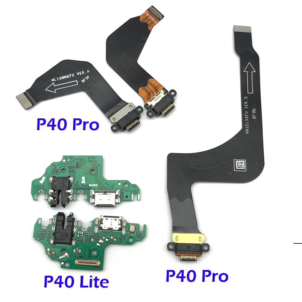 Usb Charging Port For Huawei P40 / P40 Pro / P40 Lite / P40 Pro Plus Dock  Charger Plug Connector Board Flex Cable - Mobile Phone Flex Cables -  AliExpress