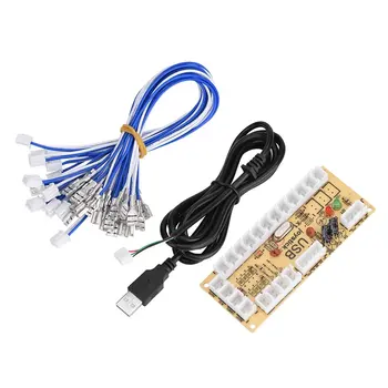 

Zero Delay USB Encoder Arcade DIY Kit PC to Joystick for MAME and Stick Control