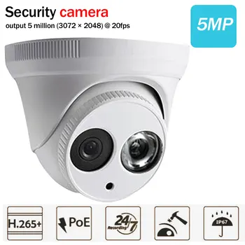 

5PM 3.6mm AHD Analog IR Dome Camera Coaxial HD Dome Surveillance Camera IR 25m Data Transmission with Zero Delay NTSC PAL