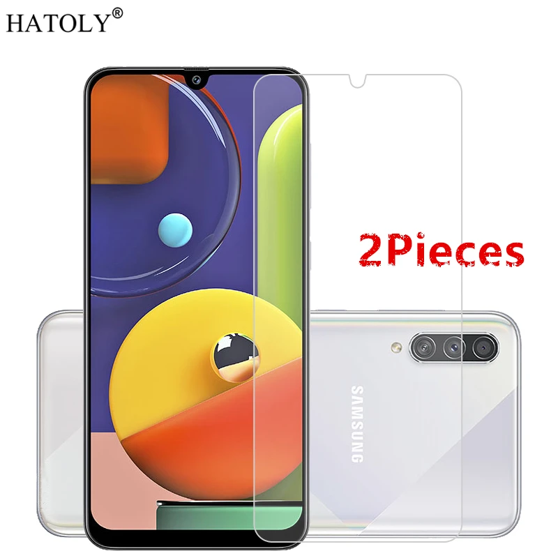 2 шт. закаленное стекло для Samsung Galaxy A50s A50s|Защитные стёкла и плёнки| |
