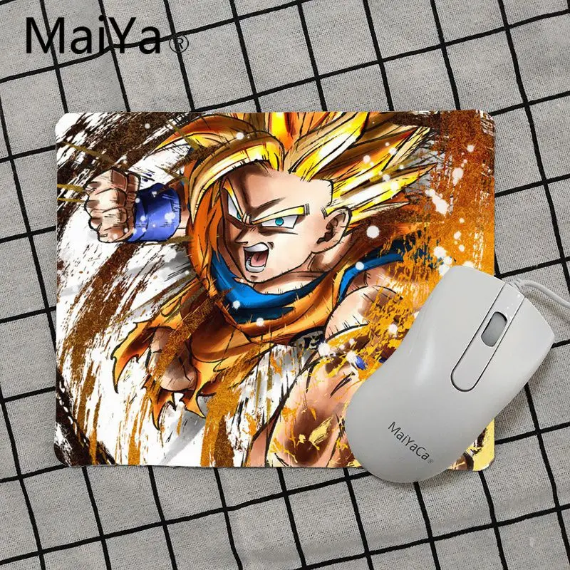 Maiya высокое качество Dragon Ball FighterZ компьютерные игровые коврики для мыши подставка под руку мышь - Цвет: No Lock Edge25x29cm
