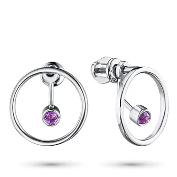 

Silver pendants with amethyst э0607пс01206050