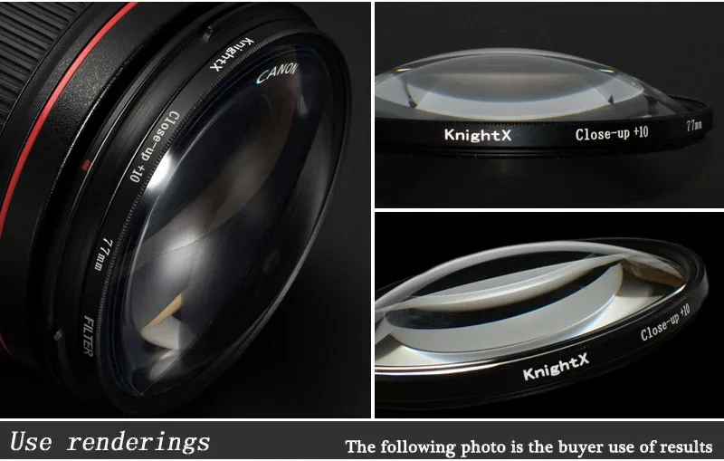 KnightX FLD UV CPL Поляризационный ND Star фильтр для объектива камеры фильтр для canon eos sony nikon 52 мм 55 мм 58 мм 67 мм colse up Macro