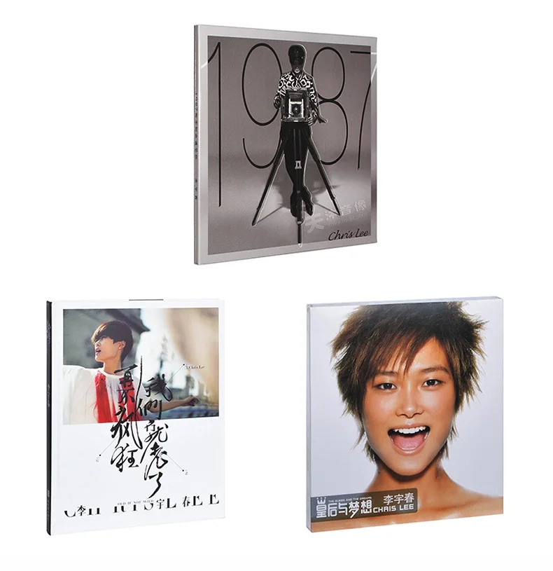 group-disque-cd-de-musique-chinoise-chris-lee-li-yuchun-chanteur-feminin-chinois-premier-album-chanson-pop-ensemble-de-3-boites