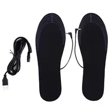 

Outdoor Warmth In Winter USB Electric Heating Insole Electric Foot Warmer Charging And Heating Washable Size Can Be Cut