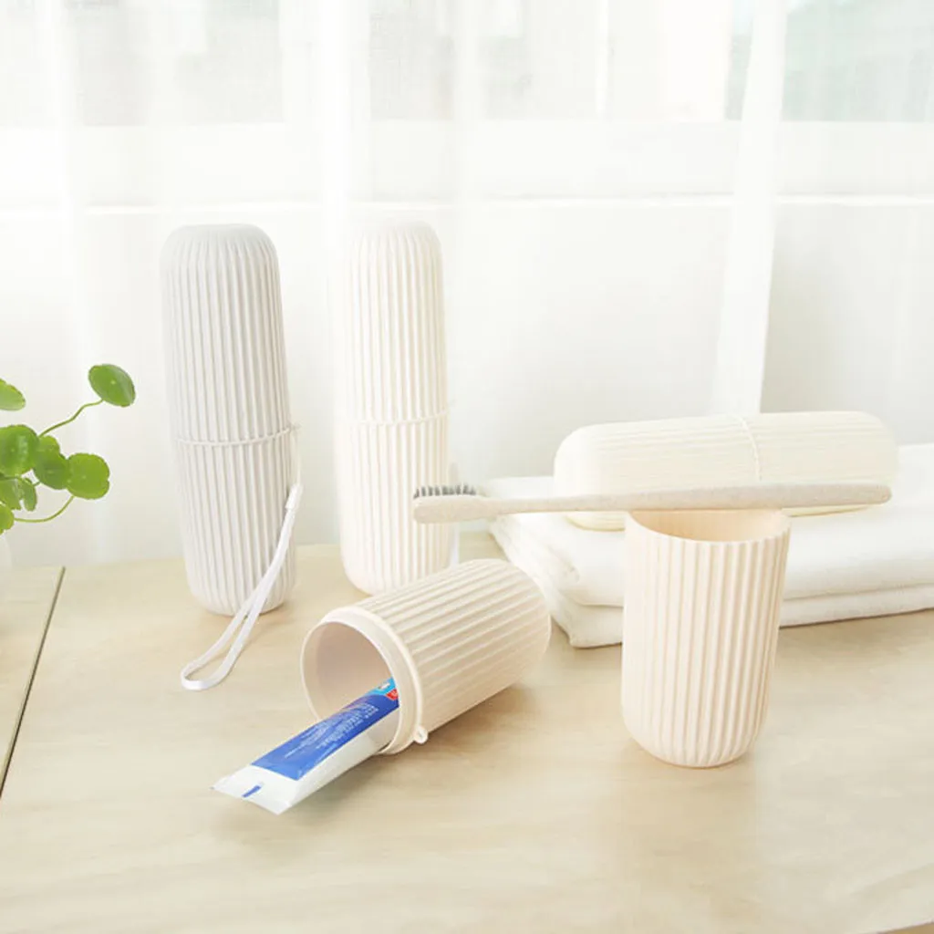Portable Toothbrush Protect Holder Travel Camping Toothbrush Storage Box Cover