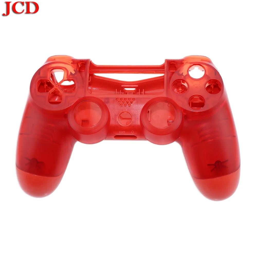 JCD Новая прозрачная запасная часть для sony PS4 Pro беспроводной контроллер для пластика для JDS 040 крышка Передняя Задняя крышка корпус чехол