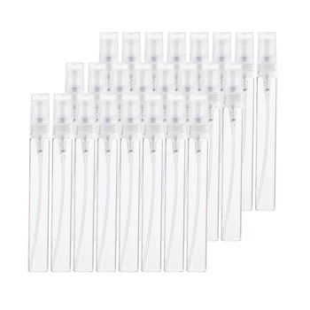 

3ml/5ml/10ml Glass Spray Bottle Portable Mini Perfume Spray Bottle Mist Sprayer Container Travel Bottle with Plastic Lid