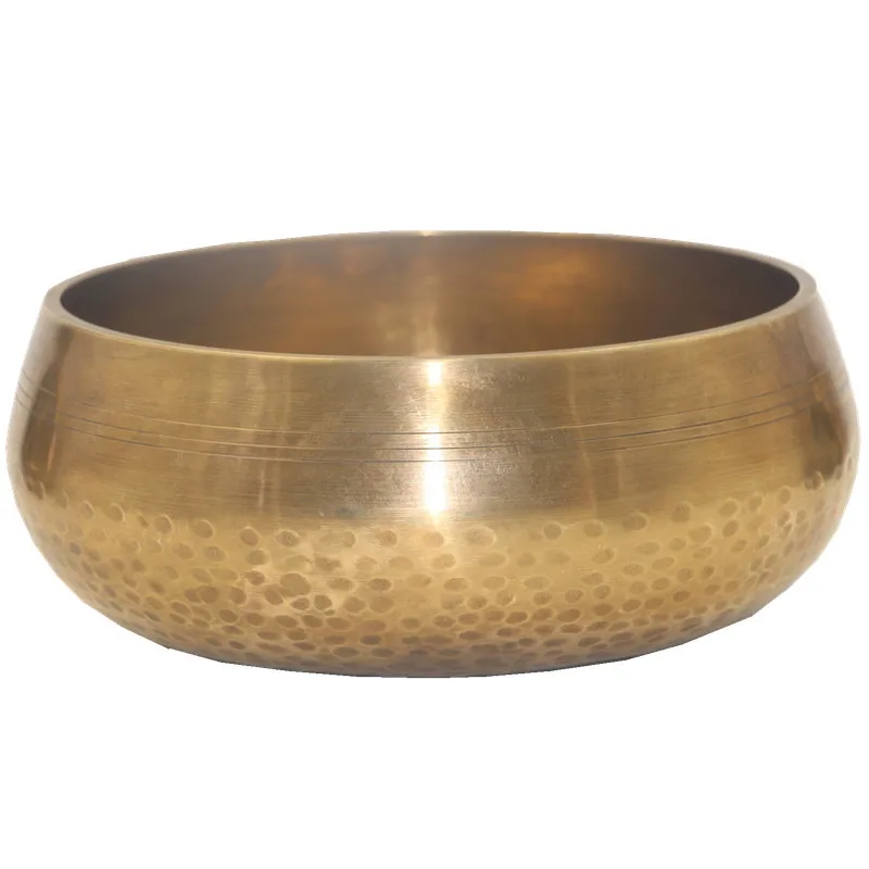 Get  Nepal Manual Buddha Singing Bowl Audio Therapy Full Moon Tibetan Brass Turning Bowls Yoga Meditatio