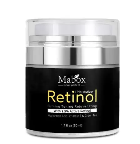 MABOX Retinol 2.5% увлажнитель для лица Крем Антивозрастной, антиакне гиалуроновой кислоты витамин е и зеленый чай отбеливающий крем Прямая поставка