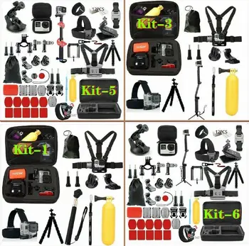 

GoPro HERO 8 New Model Black Action Camera Accessories Kit for GoPro Hero 8/7/6/5/4+SJCAM/Xiaomi Yi EkEN H9R Kit Mount