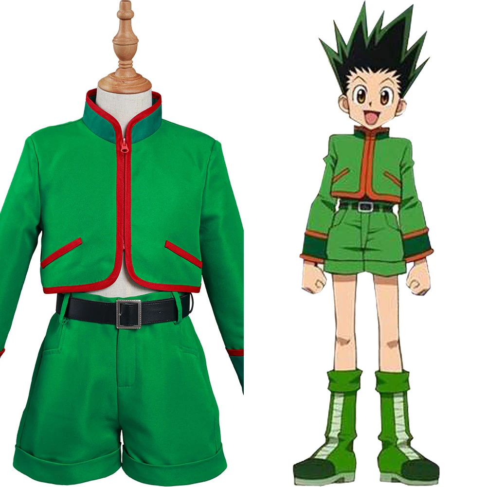 Hunter X Hunter Cosplay Gon Freecss Cosplay Costume Children Outfits Full Suit Halloween Carnival For Kids Alx Artthread Style