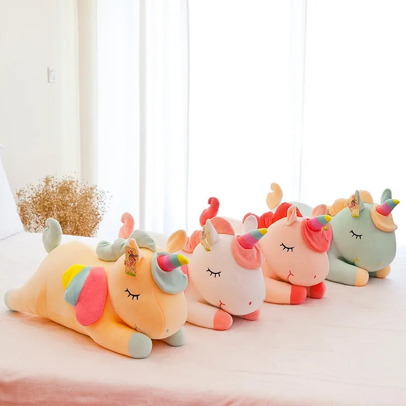

Creative Plush Toys Party-Rainbow Angel Unicorn Doll Super Meng Software Pillow Girl'S Gift a Generation