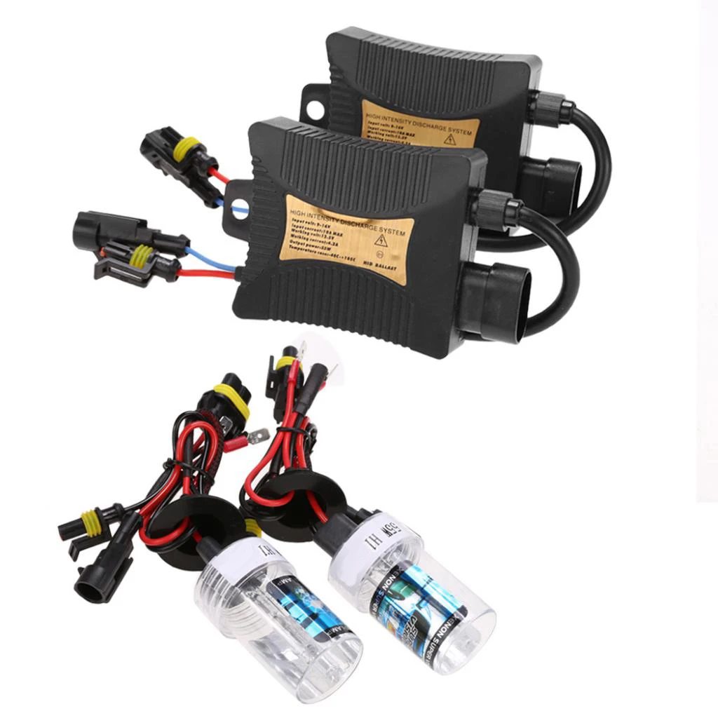H1 55W DC 12V 8000K HID комплект головной светильник конверсионный Светильник лампы