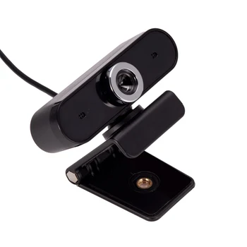 

For Computer Home Office Noise Reduction USB PC Sound Absorption With Microphone Live Streaming HD Webcam 640x480 Multifunction