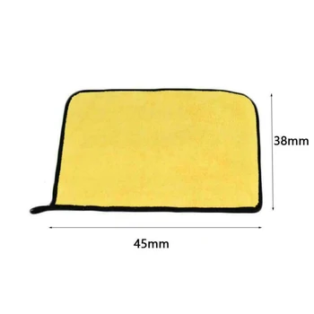 

Soft Car towel Cleaning 45x38cm Microfiber Drying Super-absorbent Supplies
