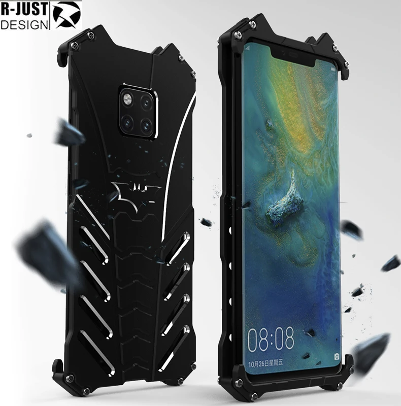 R-just чехол для huawei mate 20x5g металлическая Алюминиевая, сверхмощная защита противоударный чехол для телефона