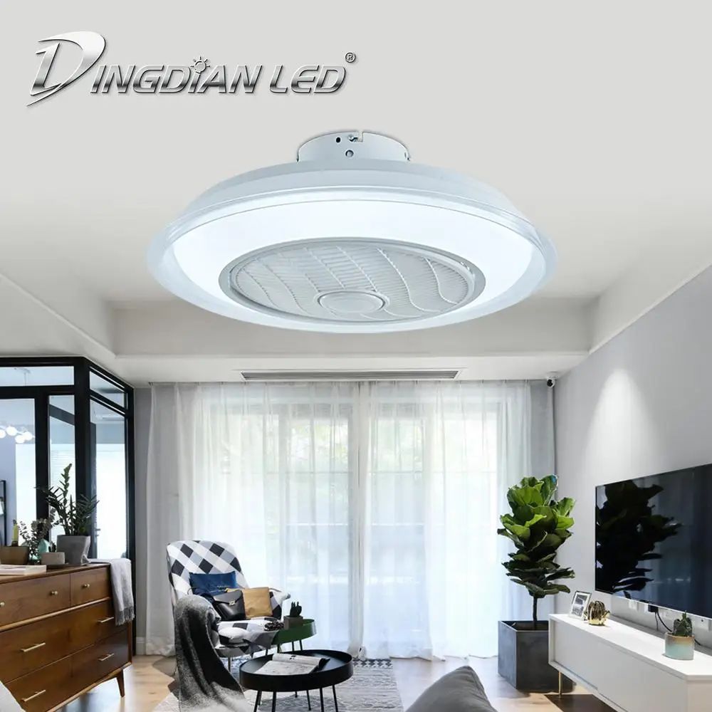 

LED Mordern Ceiling Light Fan 80W C010 AC220V Three Speed Fan Lamp Indoor Lighting Ceiling Fan With Remote Control Dimmable