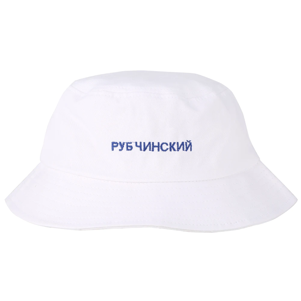 Russian Embroidery Fisherman Caps New Men And Women Russian Flag Bucket Hats Fashion Basin Hat Couple Summer Sunscreen Hat
