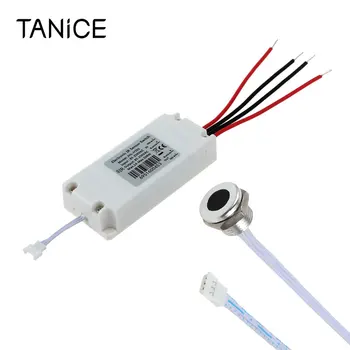 

TANiCE IR Sensor Switch 500W 2A Hand Motion Sensor Switch Touchless ON / OFF for LED Lamp Cabinets Wardrobe Shoebox Light Switch