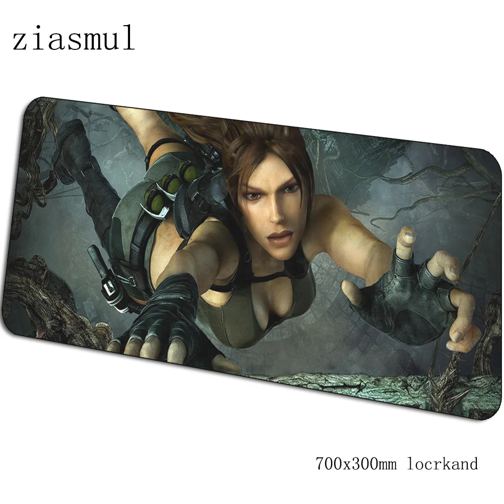 Tomb raider коврики 700x300x3 мм подставка для запястья игровой коврик для мыши Клавиатура коврик для мыши Новое поступление ноутбук аксессуары для геймеров коврик для мыши - Цвет: pattern 1