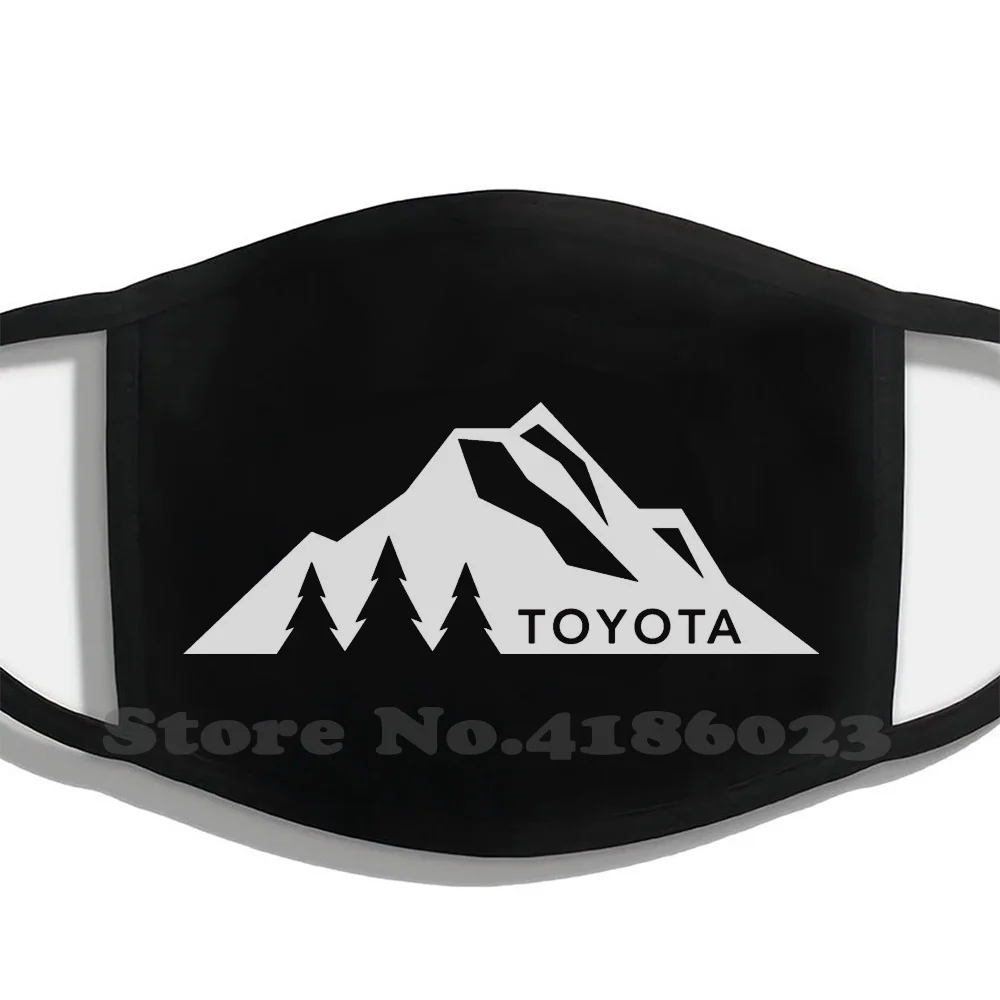 Белая модная забавная маска yota Mountain Logo Version 3 для Toyota Pickup Trd Pro Orp Off Road 4X4 Hilux Prado |