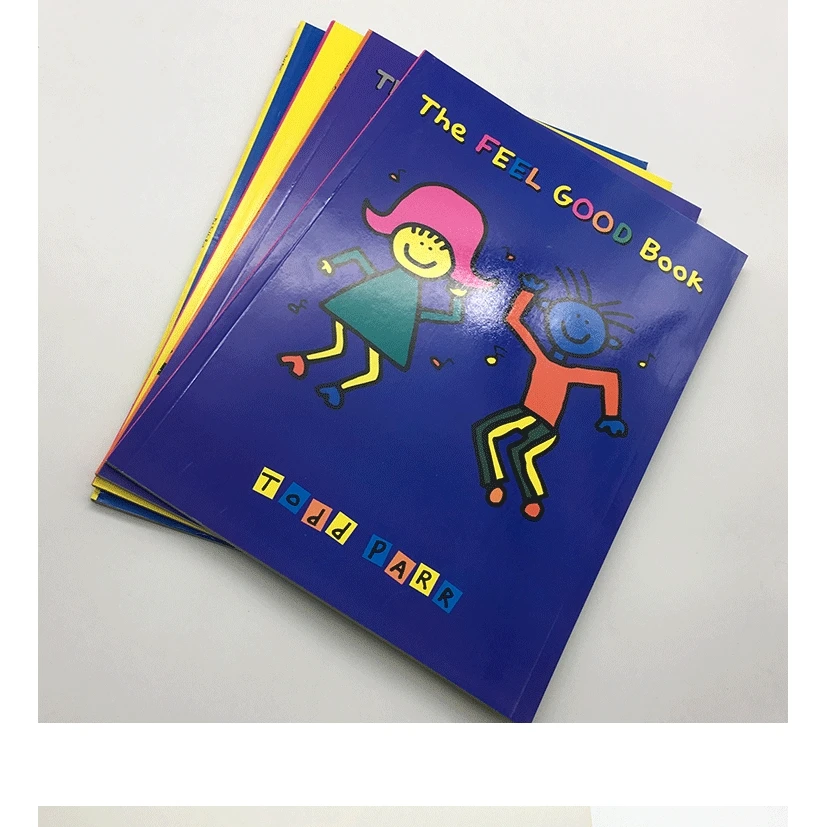 4 книги/набор книга папа/мамы/книга I Love You/The Feel Good Book Usa English Story раскраски для