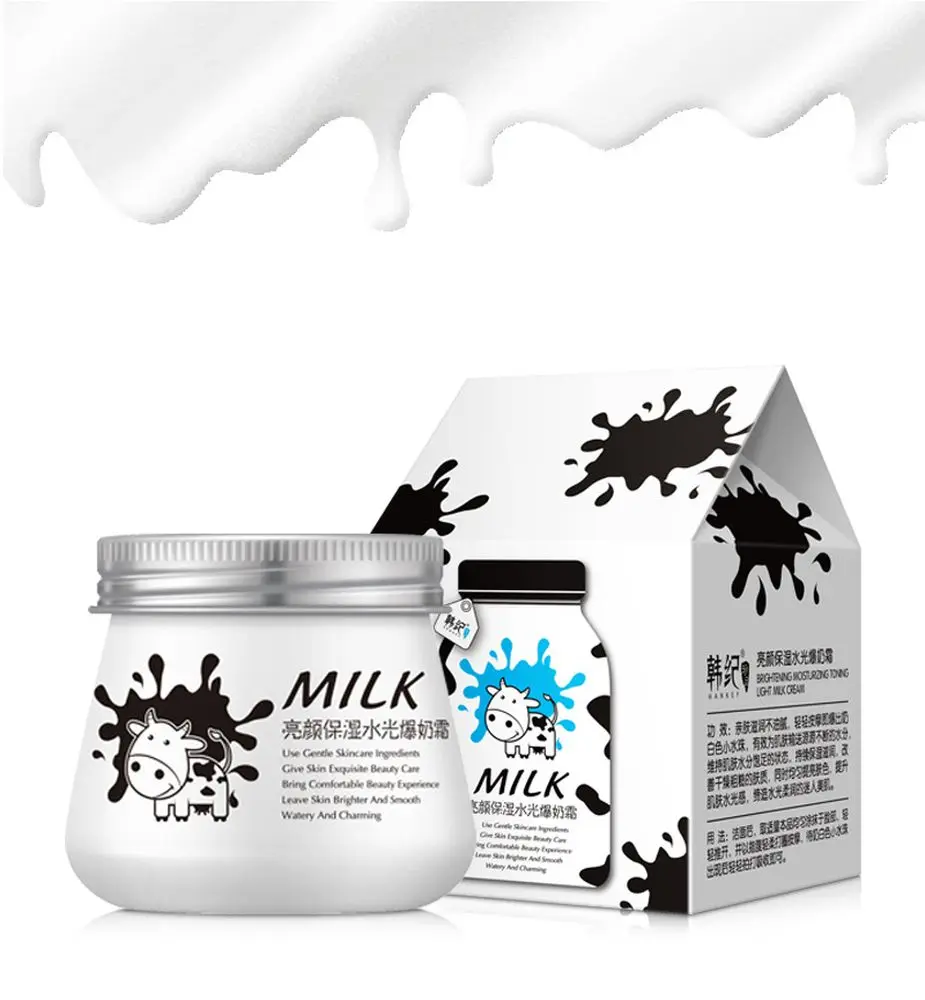 LAIKOU Milk Moisturizing Face Cream Moisturizing Preventing Dryness Oil Control Whitening Day Cream For Face Serum Skin Care