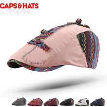 Национальный стильный берет капот barot Erkek Bere плоские кепки для женщин художника французская шляпа Petten розовая Кепка