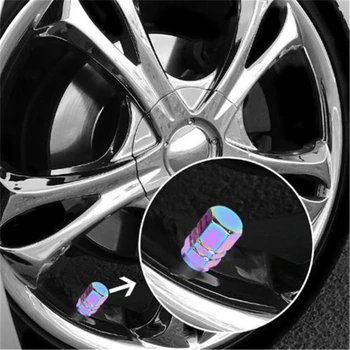 

Car Tire Valve Stem Caps Bolt-in Aluminum Theftproof Valve Caps