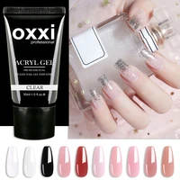 OXXI 30ml Acryl Gel Semi-permanent Poly Nail Gel Manicure Quick Easy Gel for Extension uv led Builder Varnish Acrylic Gellac New 1