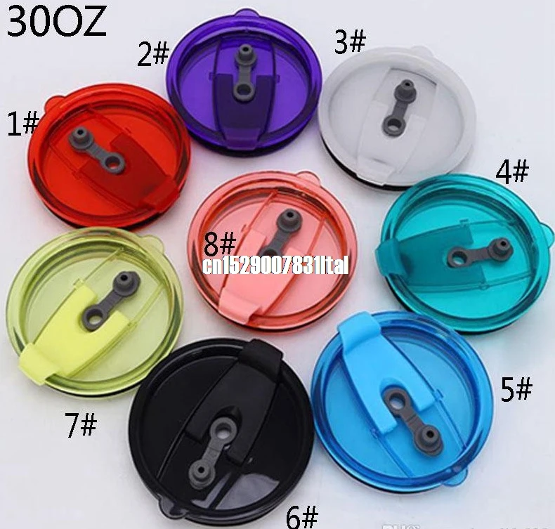 50pcs 30oz Tumbler Replacement Lids For 30oz Vacuum Ozark Trail Spill Proof Splash Resistant Lids Tapas Para Vasos